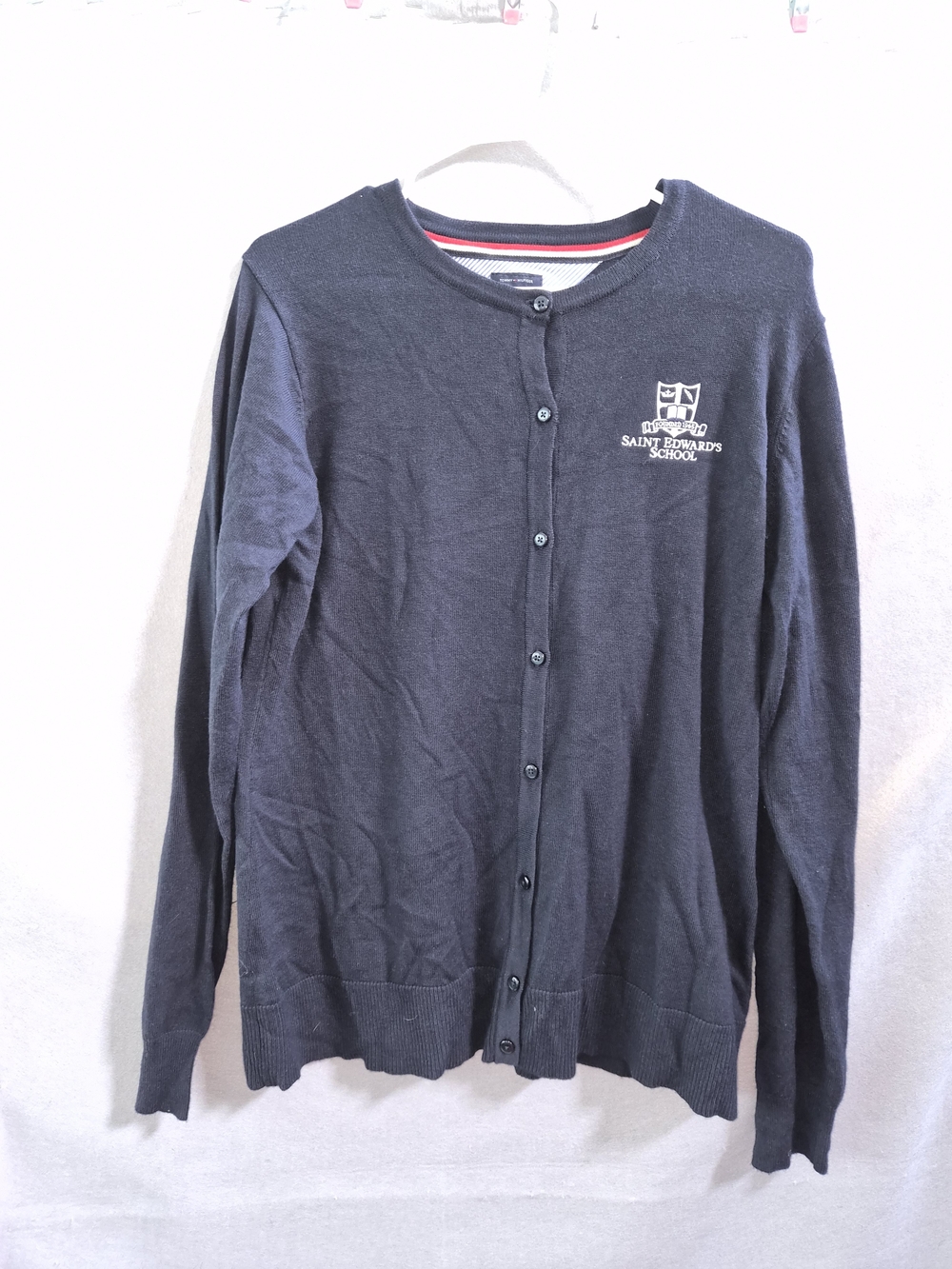 Tommy Hilfiger Saint Edward’s School Cardigan – Size Large